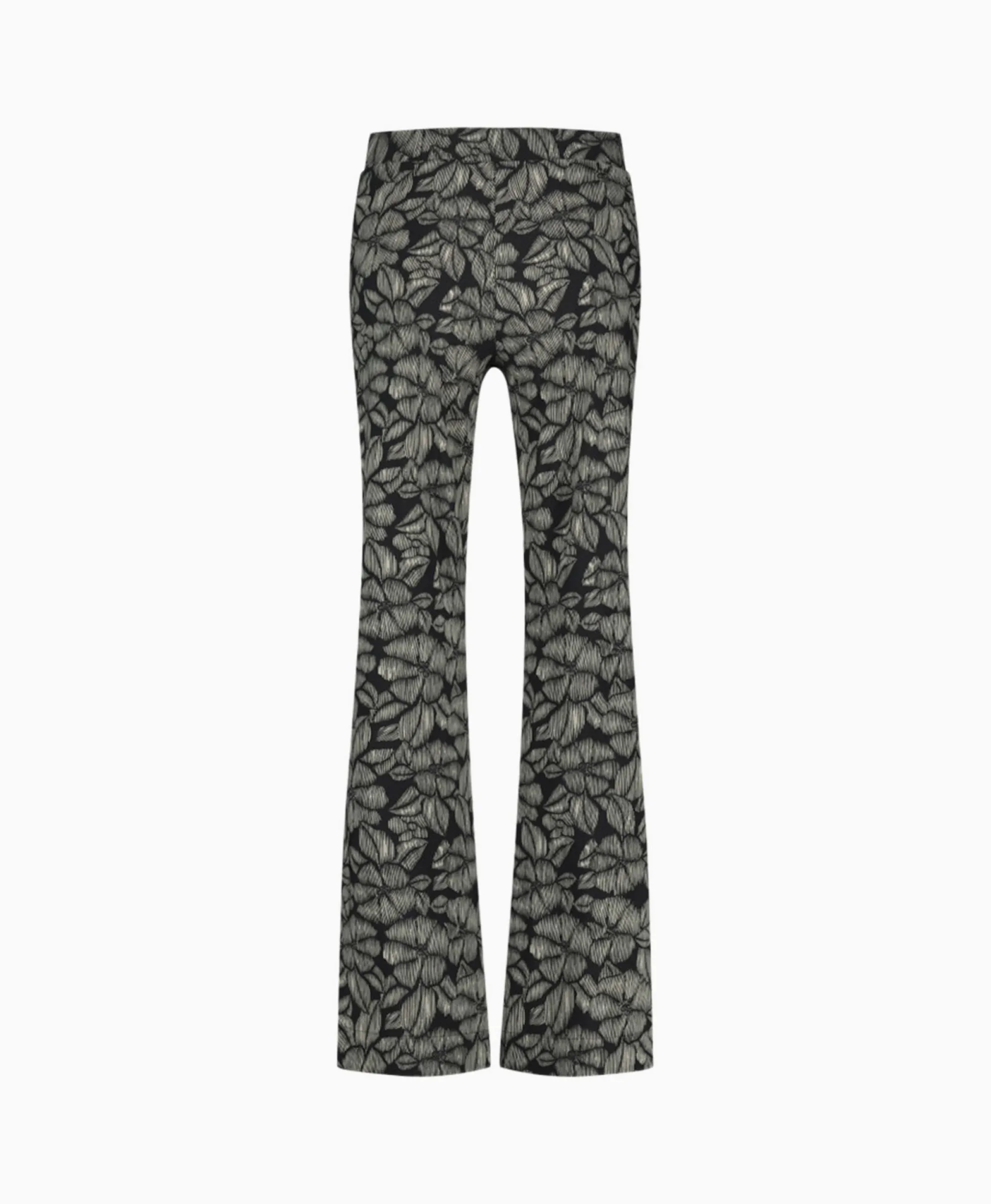 Studio Anneloes Broek Marilon Flower Trousers Zand