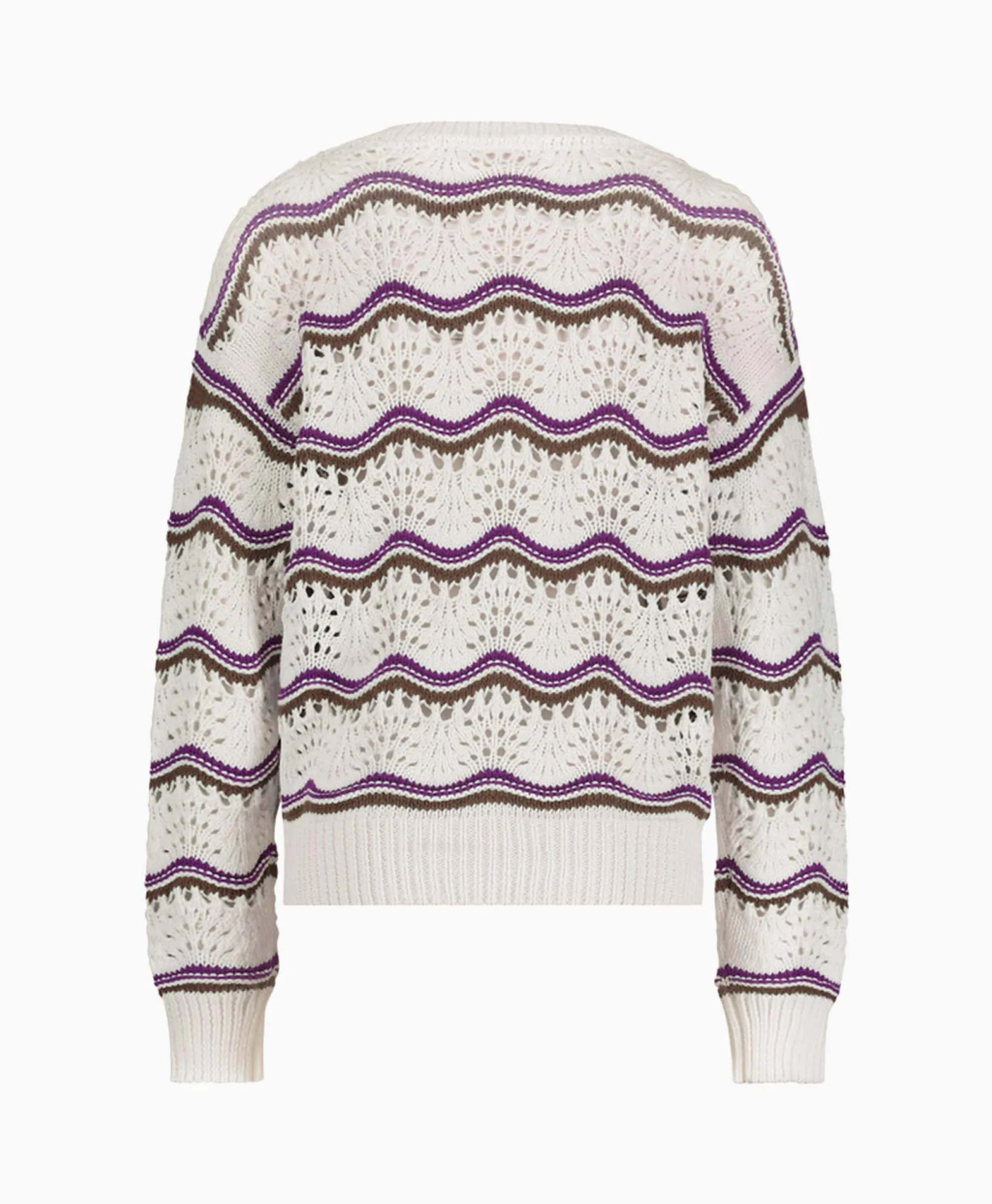 Studio Anneloes Pullover Leana Ajour Ecru