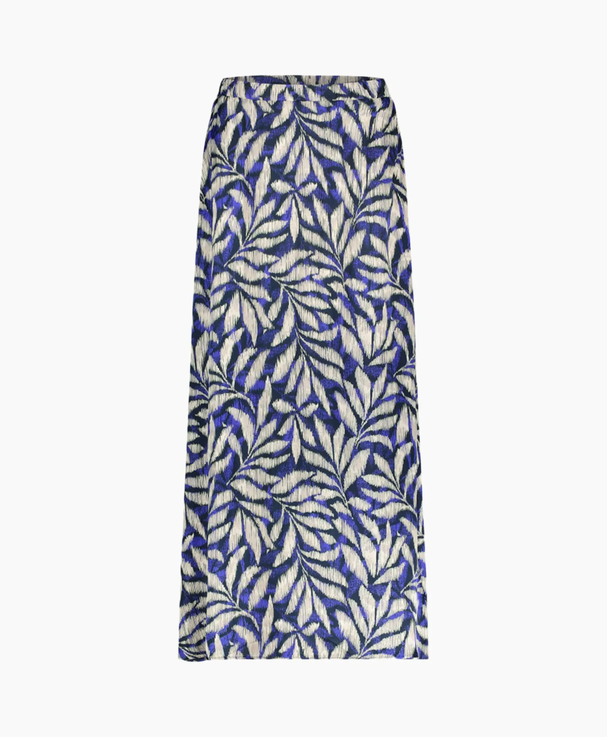 Studio Anneloes Rok Janou Satin Flower Skirt Blauw