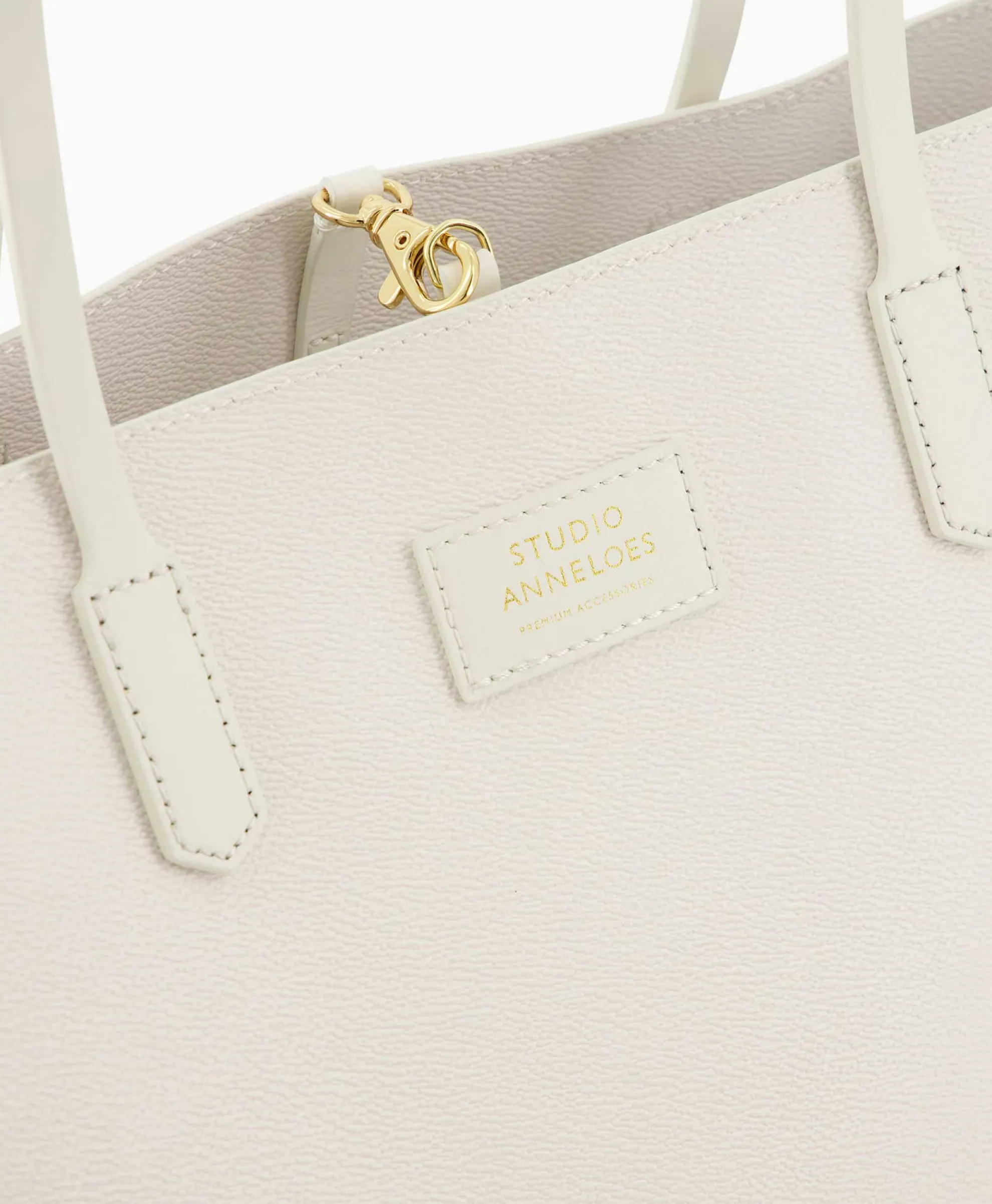 Studio Anneloes Tas Shopper Sa Solid Off White