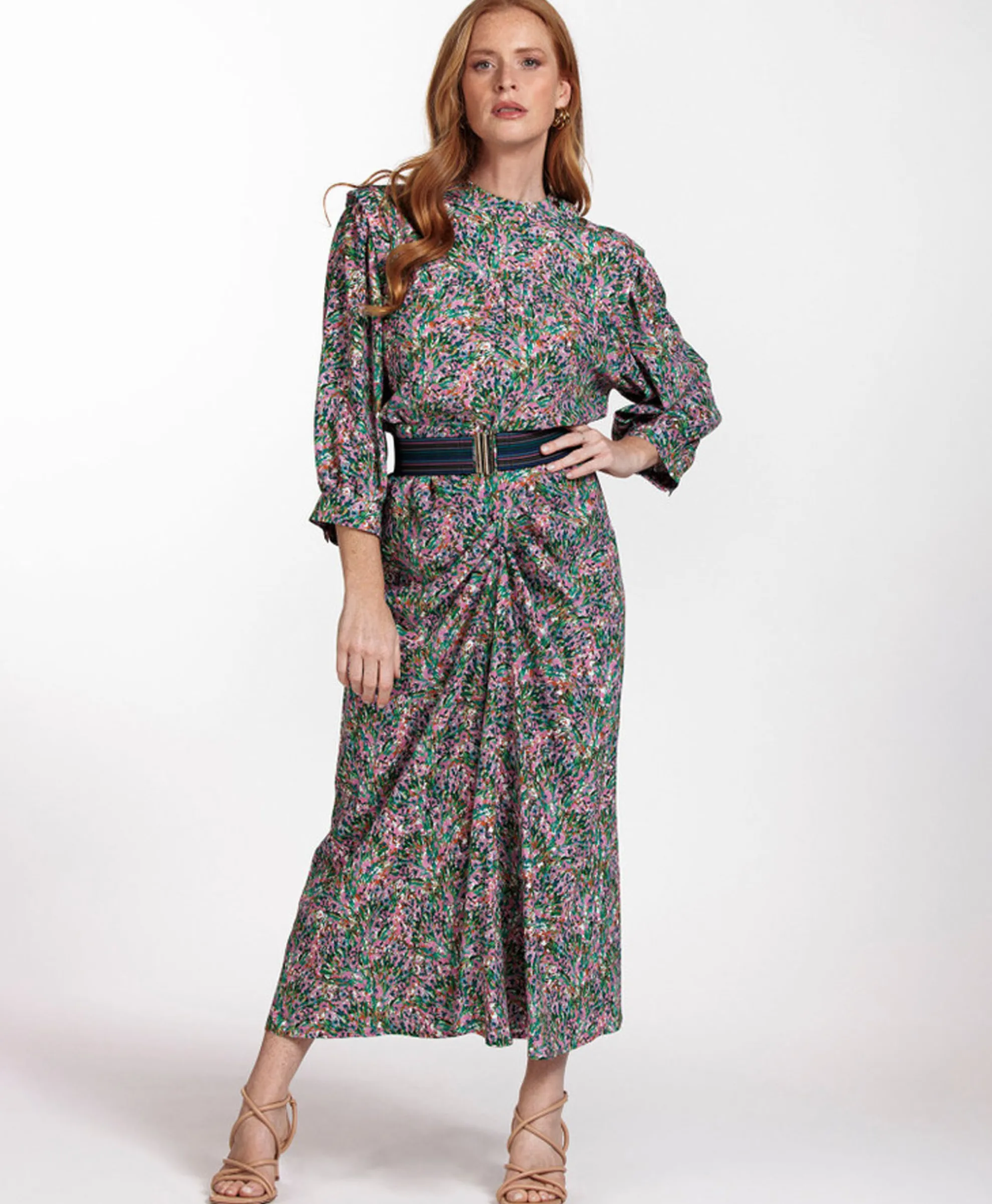 Studio Anneloes Tas Sa Elastic Stripe Belt Donker Blauw