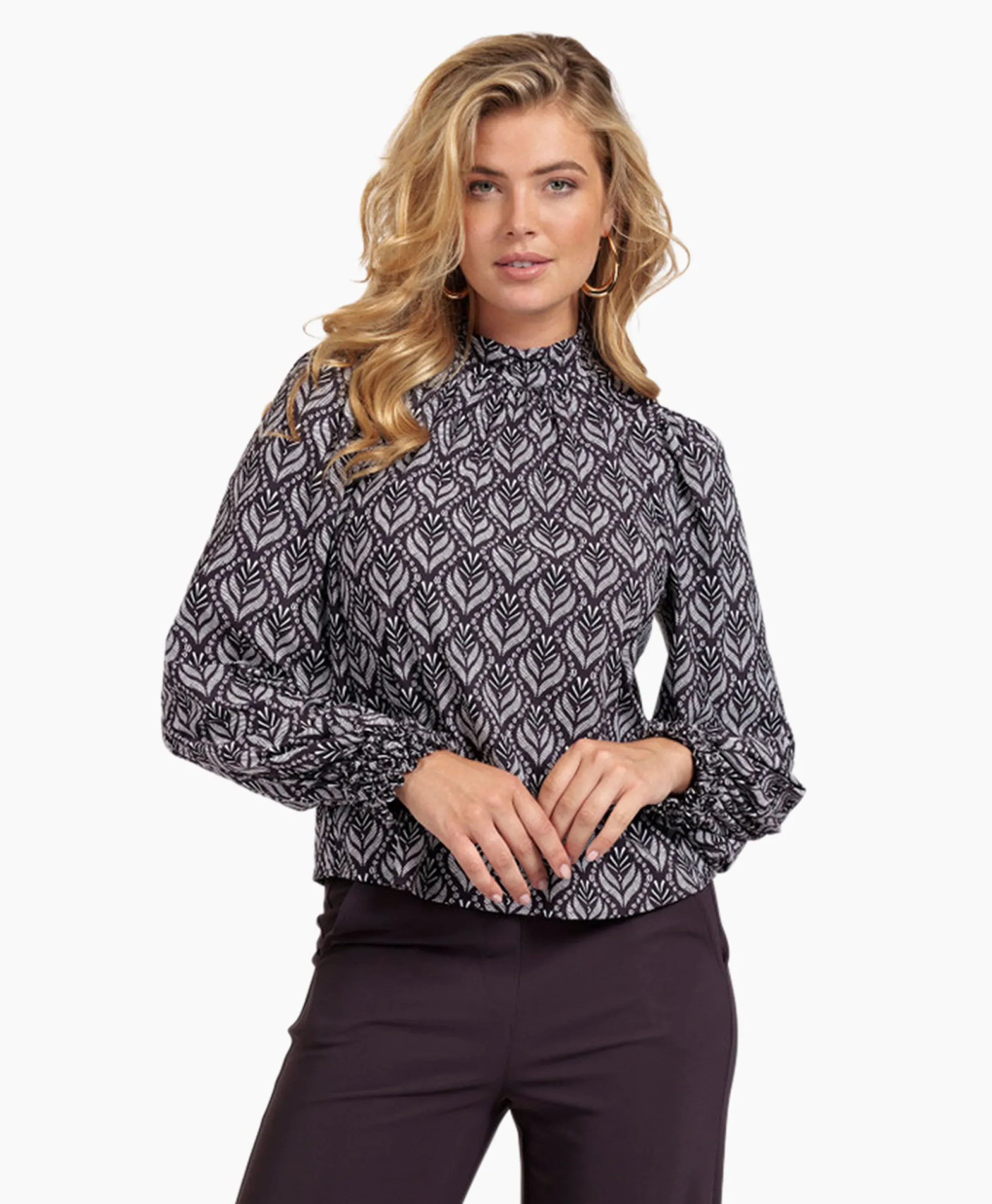 Studio Anneloes Top Lysanne Wallpaper Bruin