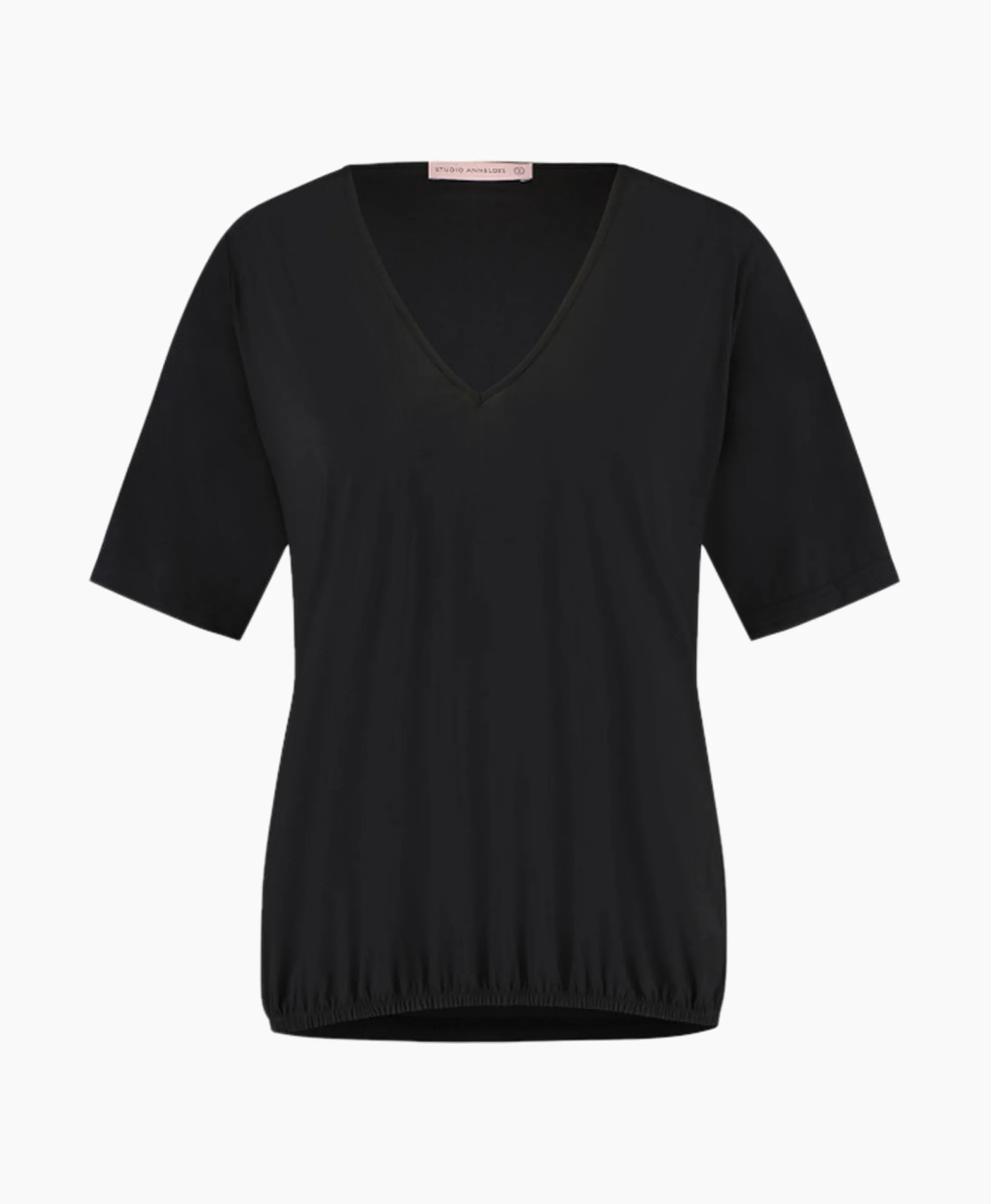 Studio Anneloes Top & T-Shirt Vicky Shirt Zwart Dessin