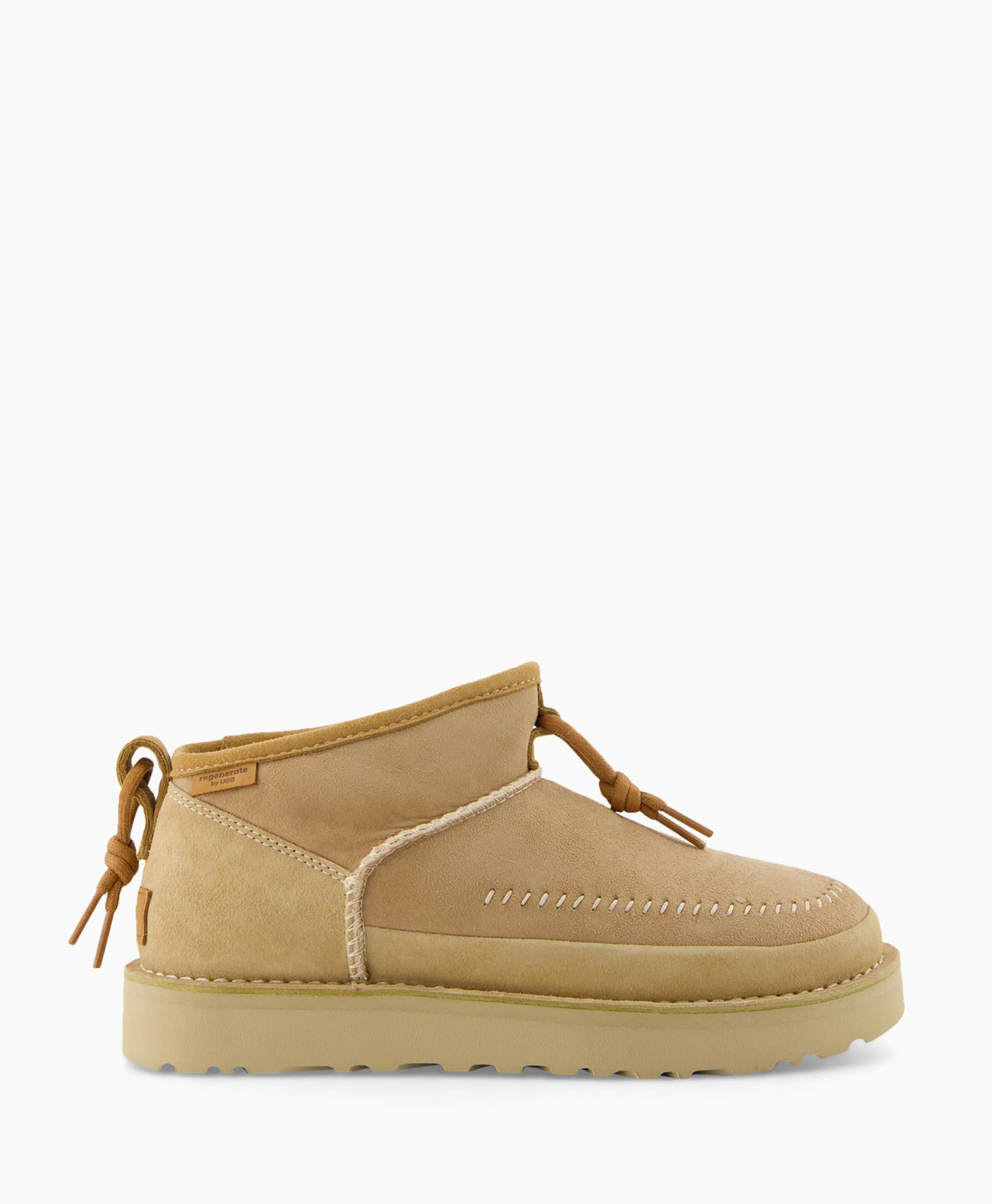 Ugg Enkellaars W Ultra Mini Crafted Regenerate Beige