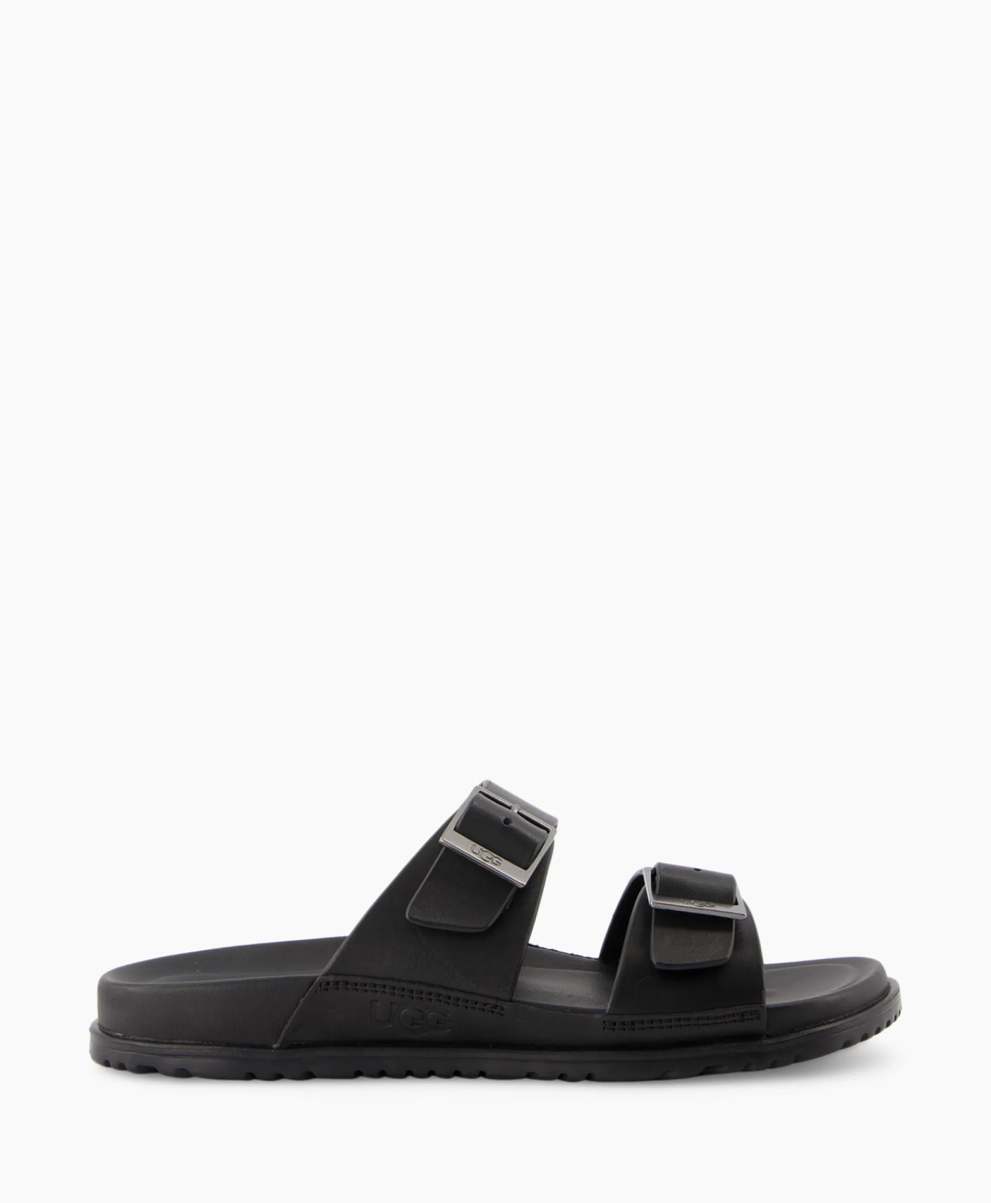 Ugg Sandaal Wainscott Buckle Slide Black Jeans