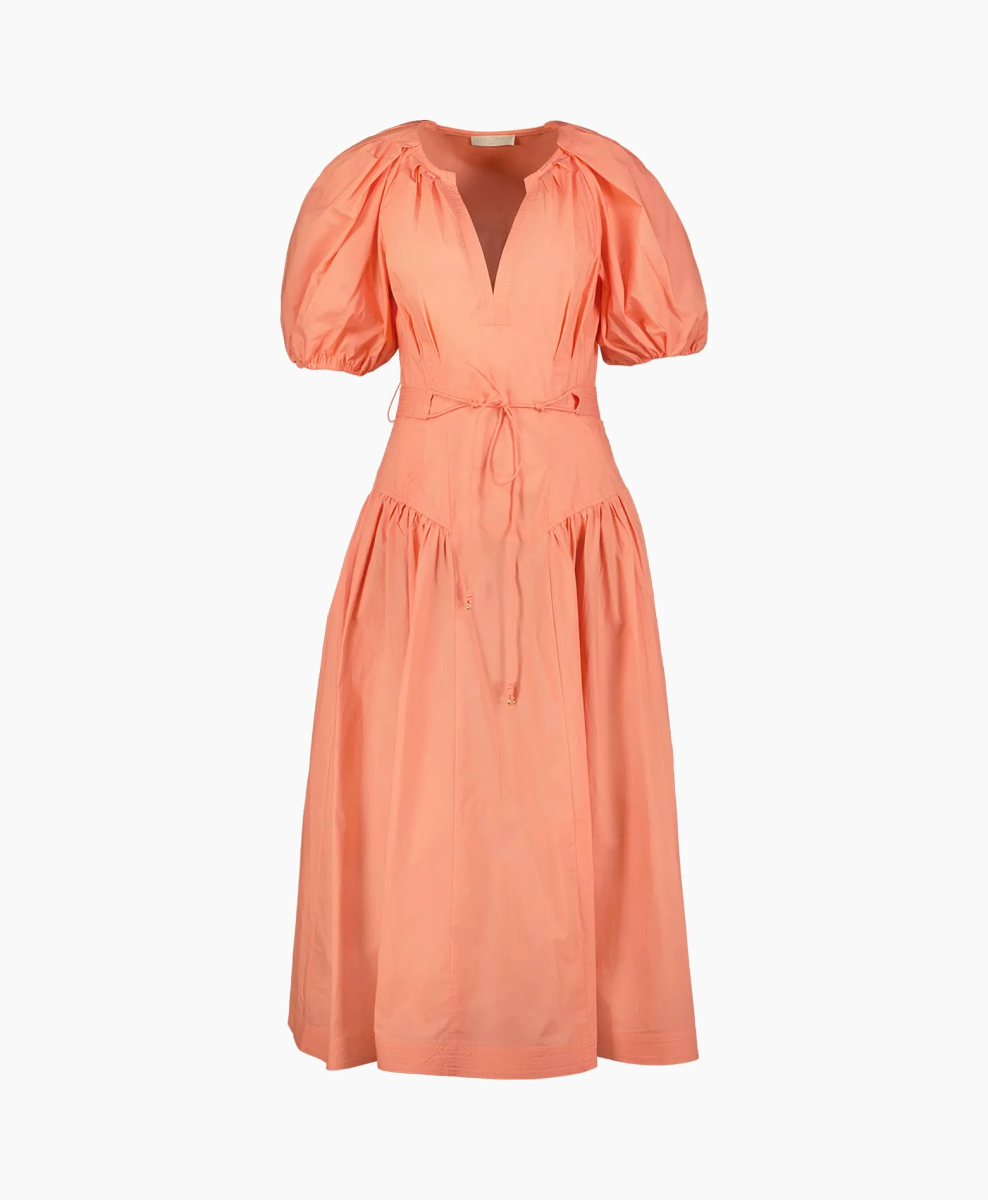 Ulla Johnson Midi Jurk Carina Pink